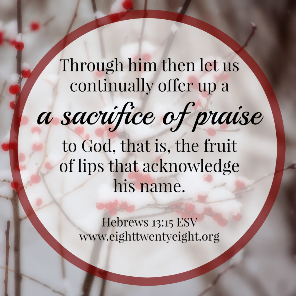 Hebrews 13-15